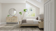 Jameson Modern Distressed, Green/Ivory