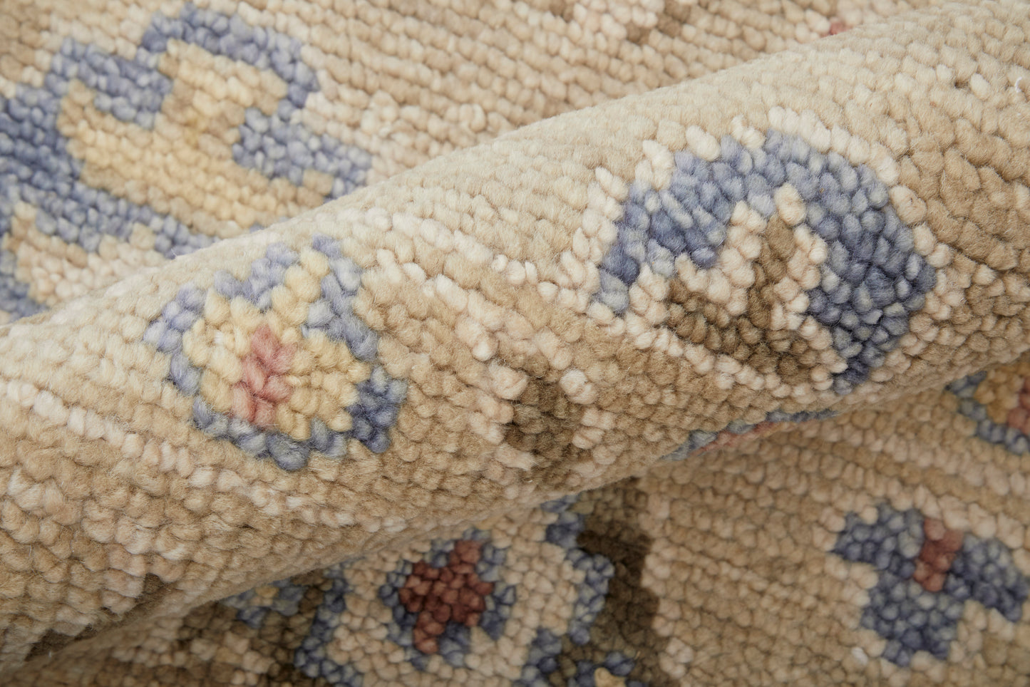 Fillmore Transitional Floral & Botanical, Brown/Tan/Blue