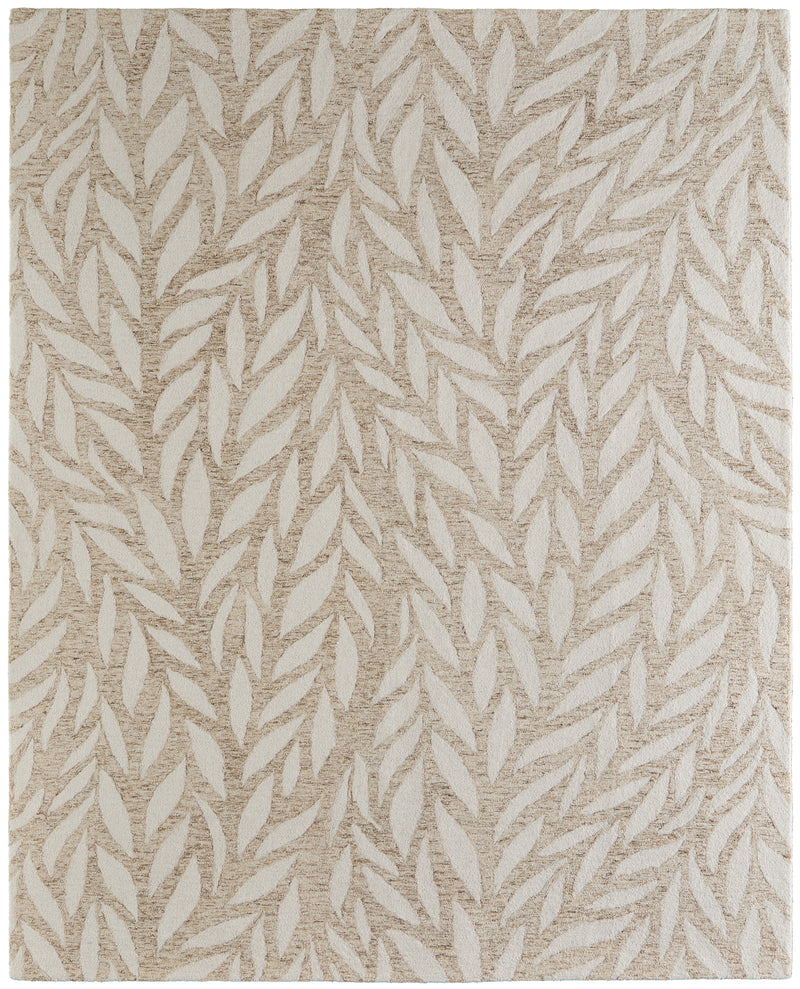 Wallace Modern Floral & Botanical, Tan/Ivory