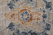 Pasha Transitional Floral & Botanical, Taupe/Ivory/Blue
