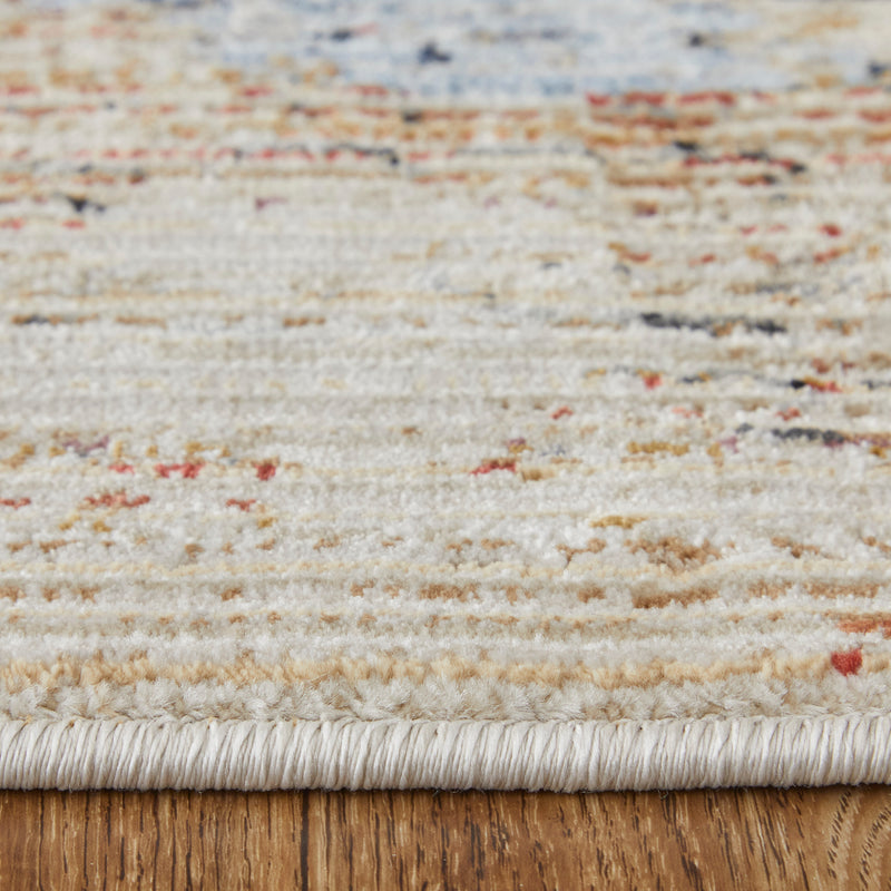 Sonora Modern Abstract, Tan/Blue/Gray