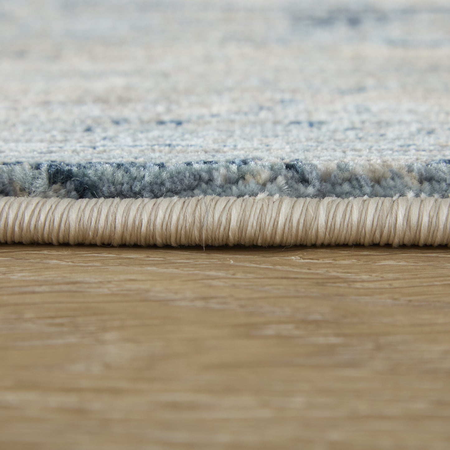Sonora Modern Abstract, Blue/Ivory/Gray