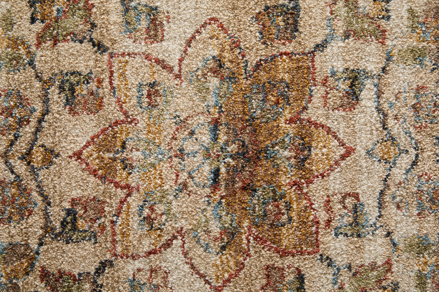 Pearson Traditional Persian, Ivory/Tan/Blue