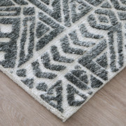 Colton Modern Southwestern, Gray/Black/Ivory