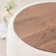 Nesting Ottomans 2 Piece With Tray, 4 In 1 Function