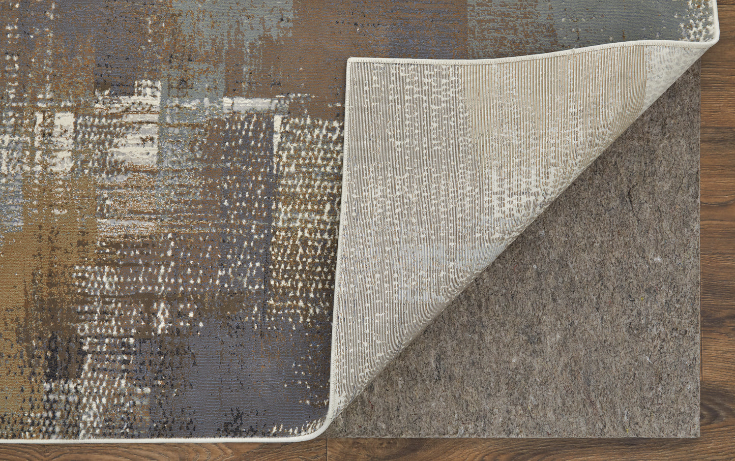 Clio Modern Abstract, Ivory/Gray/Brown