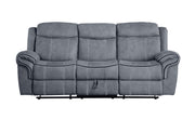 Zubaida - Two Tone 3 Piece Recliner Living Room Set