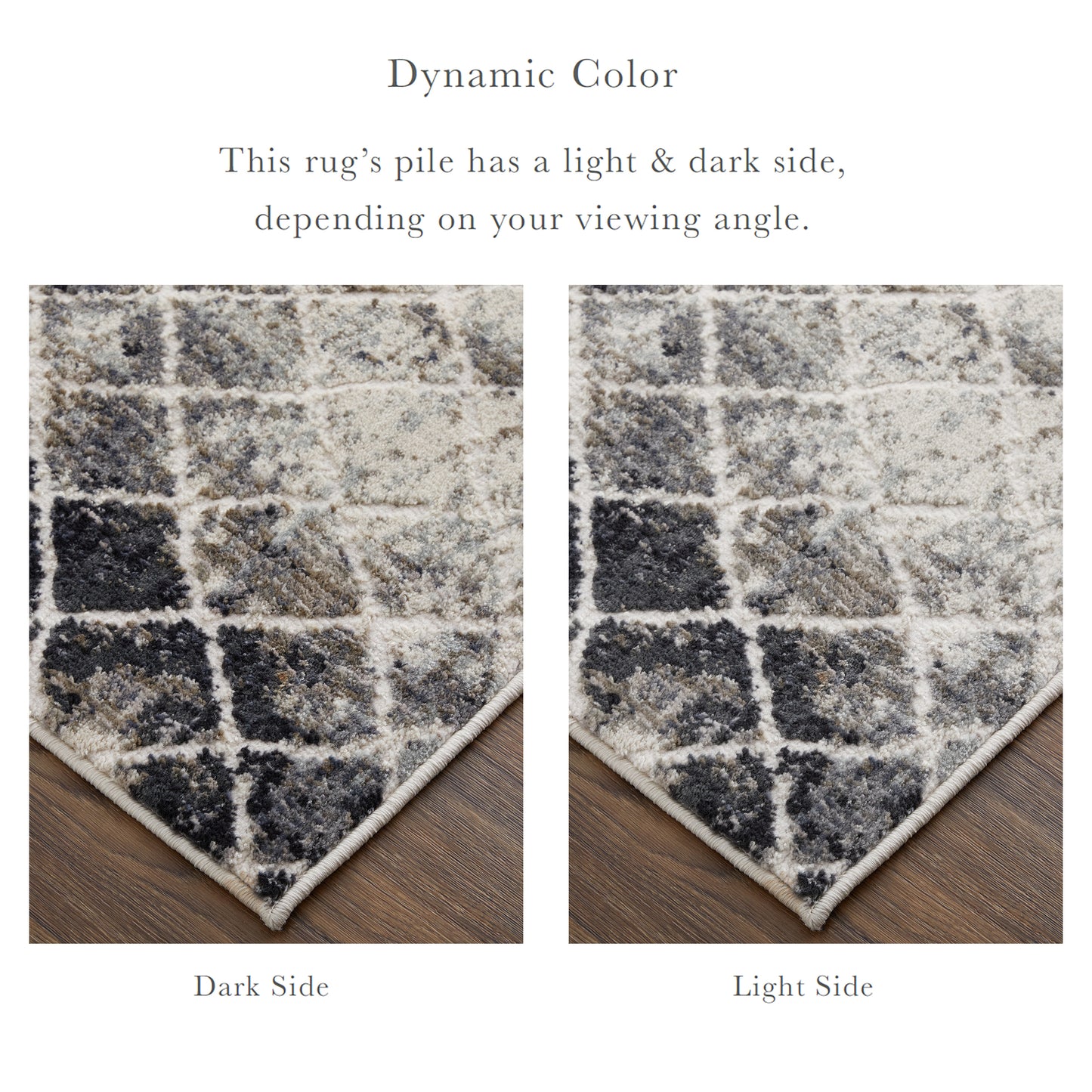 Kano Transitional Diamond, Ivory/Gray/Taupe