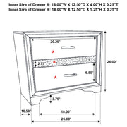 Annie - 4 Piece Bedroom Set