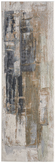 Clio Modern Watercolor, Brown/Gray/Black