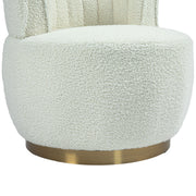 360 Degree Swivel Cuddle Barrel Accent Sofa Chair