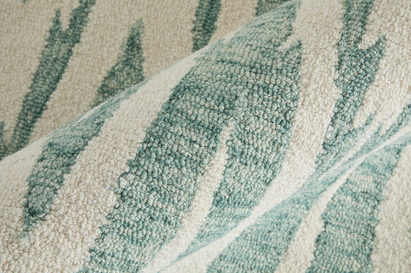 Wallace Modern Chevron, Blue/White