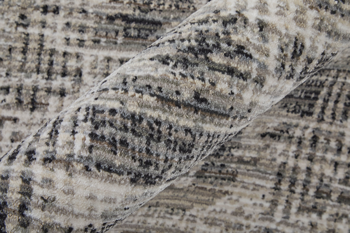 Sonora Modern Abstract, Gray/Ivory