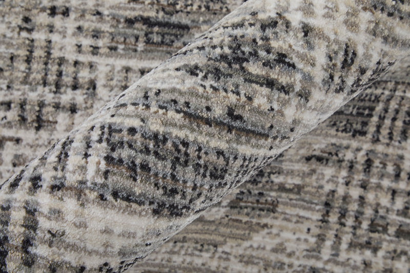 Sonora Modern Abstract, Gray/Ivory