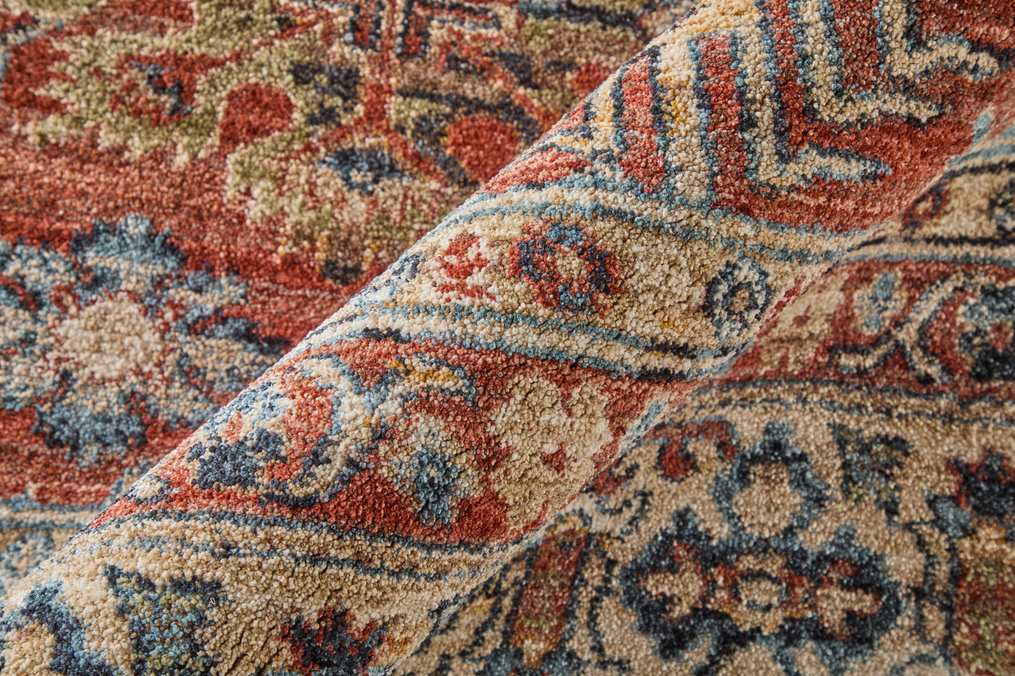 Pearson Traditional Persian, Red/Tan/Blue