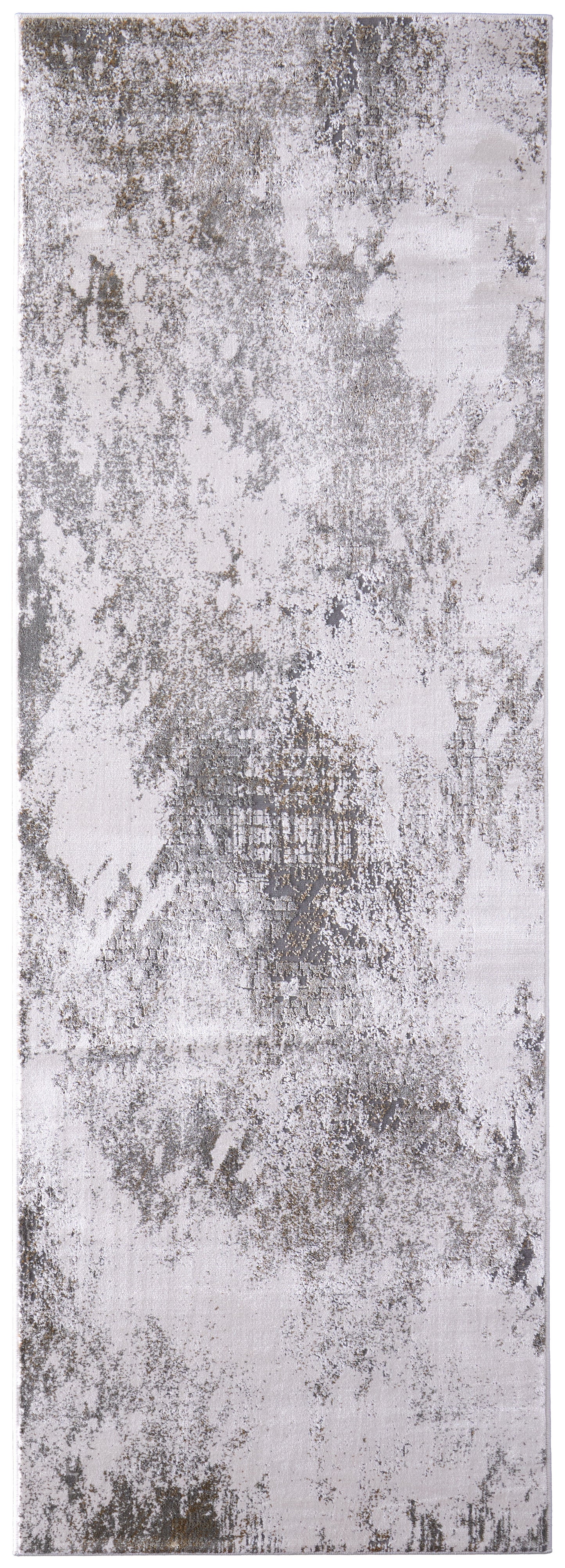 Waldor Modern Abstract, Gray/Silver/Taupe