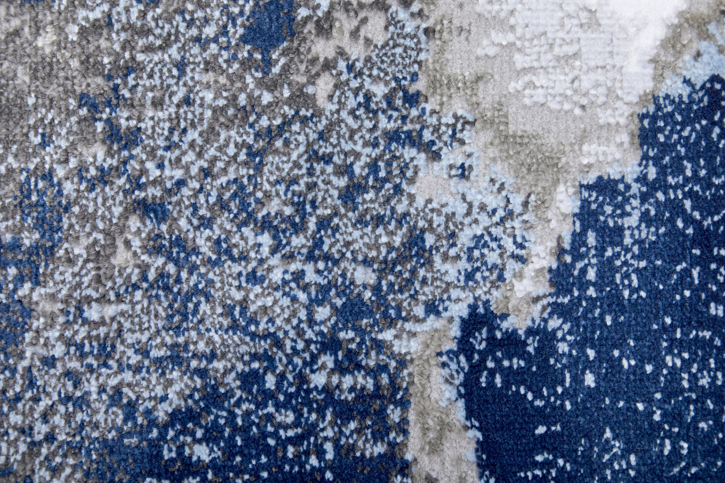 Gaspar Modern Abstract, Blue/Gray/White
