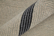 Maguire Transitional Abstract, Taupe/Black