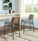 Switch Lahni - 17" Boucle Fabric Counter Height Chair 3 image