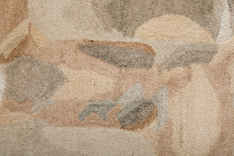 Kendall Modern Abstract, Tan/Gray/Ivory