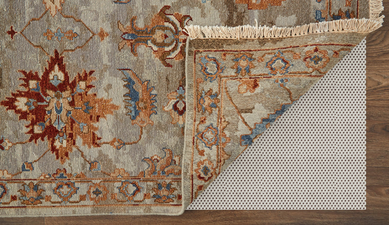 Leylan Transitional Floral & Botanical, Brown/Tan/Gray