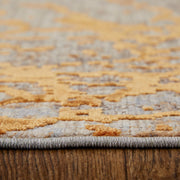 Pryor Modern Abstract, Gold/Brown/Gray