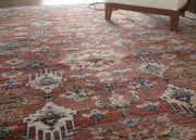 Pearson Traditional Persian, Red/Tan/Blue