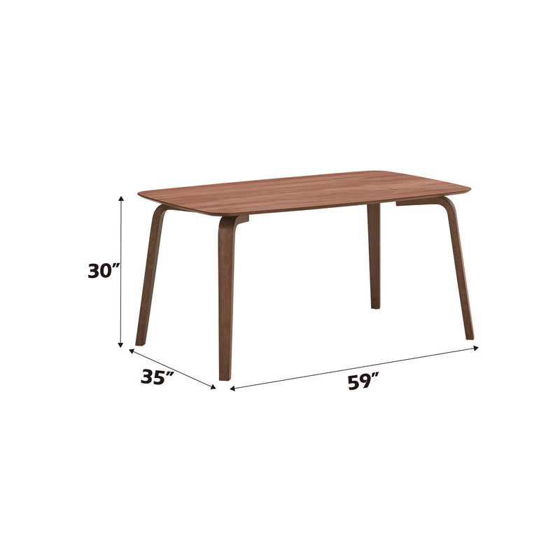 Casson - 5 Piece Dining Room Set - Walnut