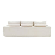 L Shaped Sectional Sofa, Full Compression 3 Seater Cloud Couch With Chaise