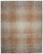 Eden Modern Abstract, Ivory/Taupe/Pink