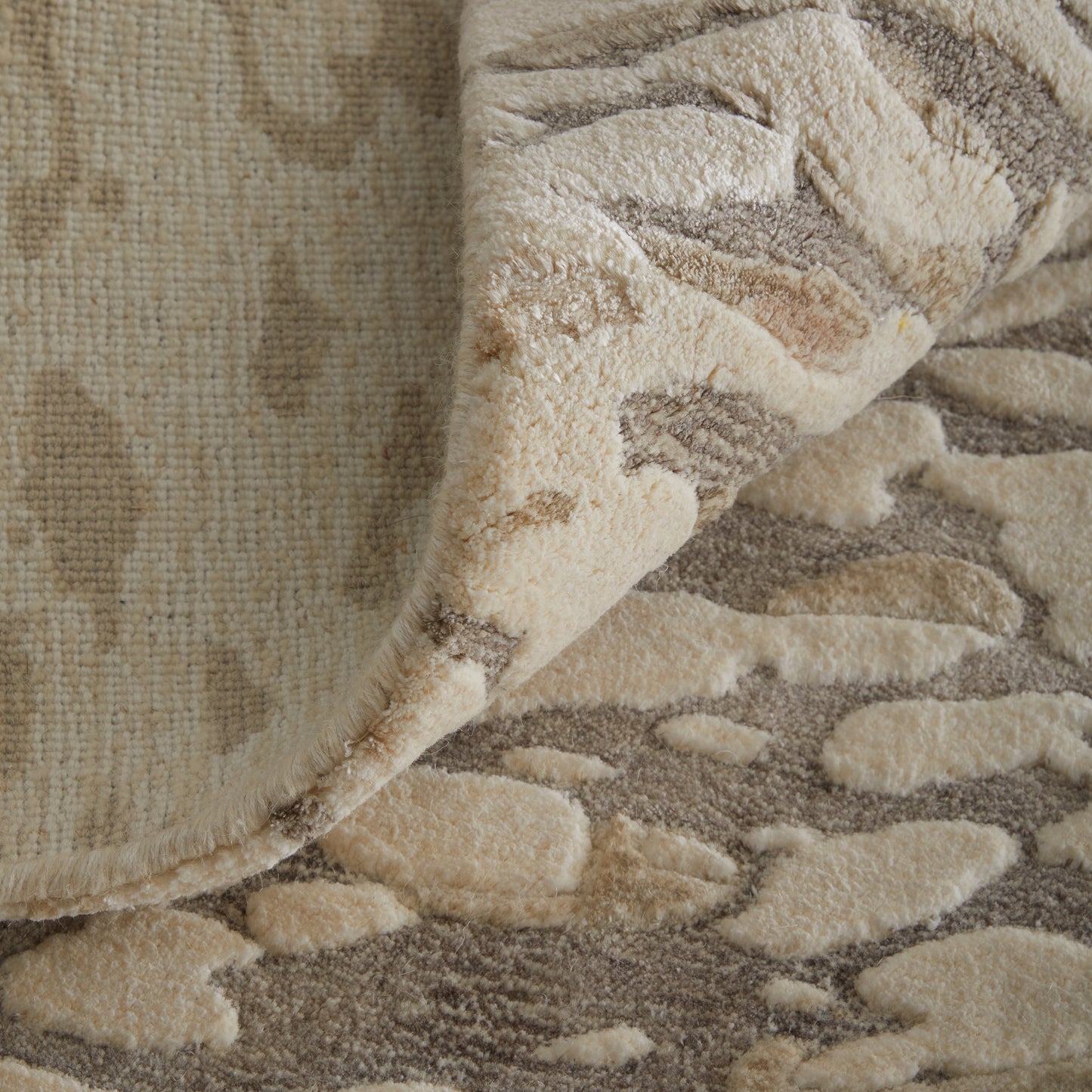 Braden Modern Abstract, Tan/Taupe