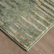 Eden Modern Abstract, Green/Ivory/Brown
