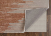 Anya Transitional Abstract, Red/Brown/Orange