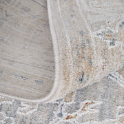 Pasha Transitional Medallion, Ivory/Taupe/Blue