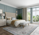 Switch Dartmouth Transitional Floral &amp; Botanical, Gray/Blue/Taupe 2 image