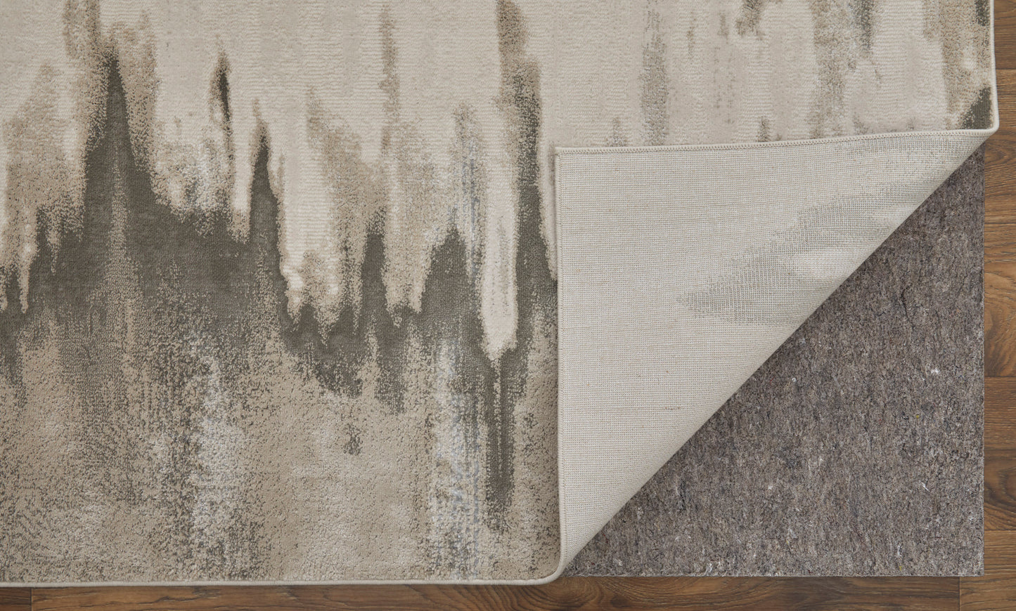 Micah Modern Abstract, Gray/Taupe/Ivory