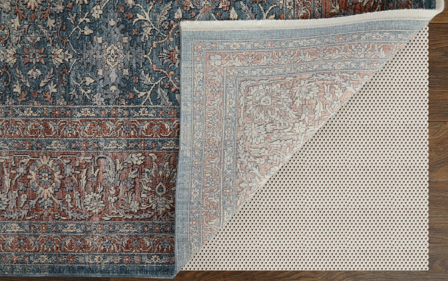 Marquette Transitional Oriental, Blue/Red