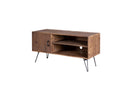 Switch Simple, Modern, Vintage Reclaimed Wood TV Stand Media Table For Living Room - Natural 3 image