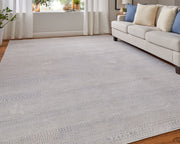 Prasad Modern Distressed, Ivory/Silver/Gray