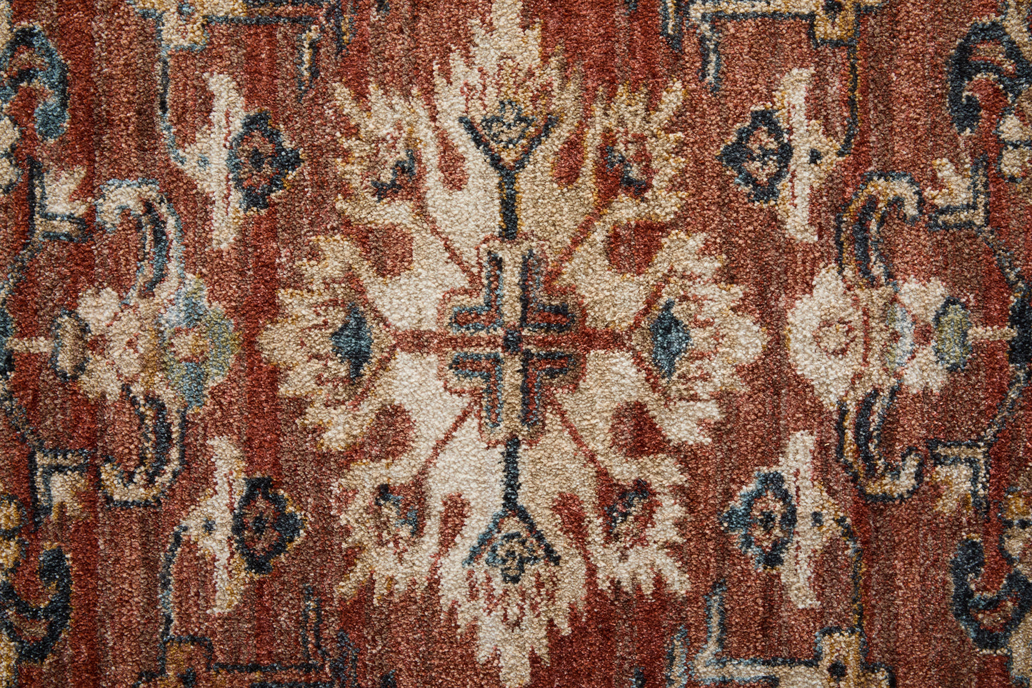 Pearson Traditional Persian, Red/Tan/Blue