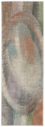 Eden Modern Abstract, Brown/Tan/Blue