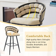 Bar Stools, Kitchen Island Counter Height Stools (Set of 2)
