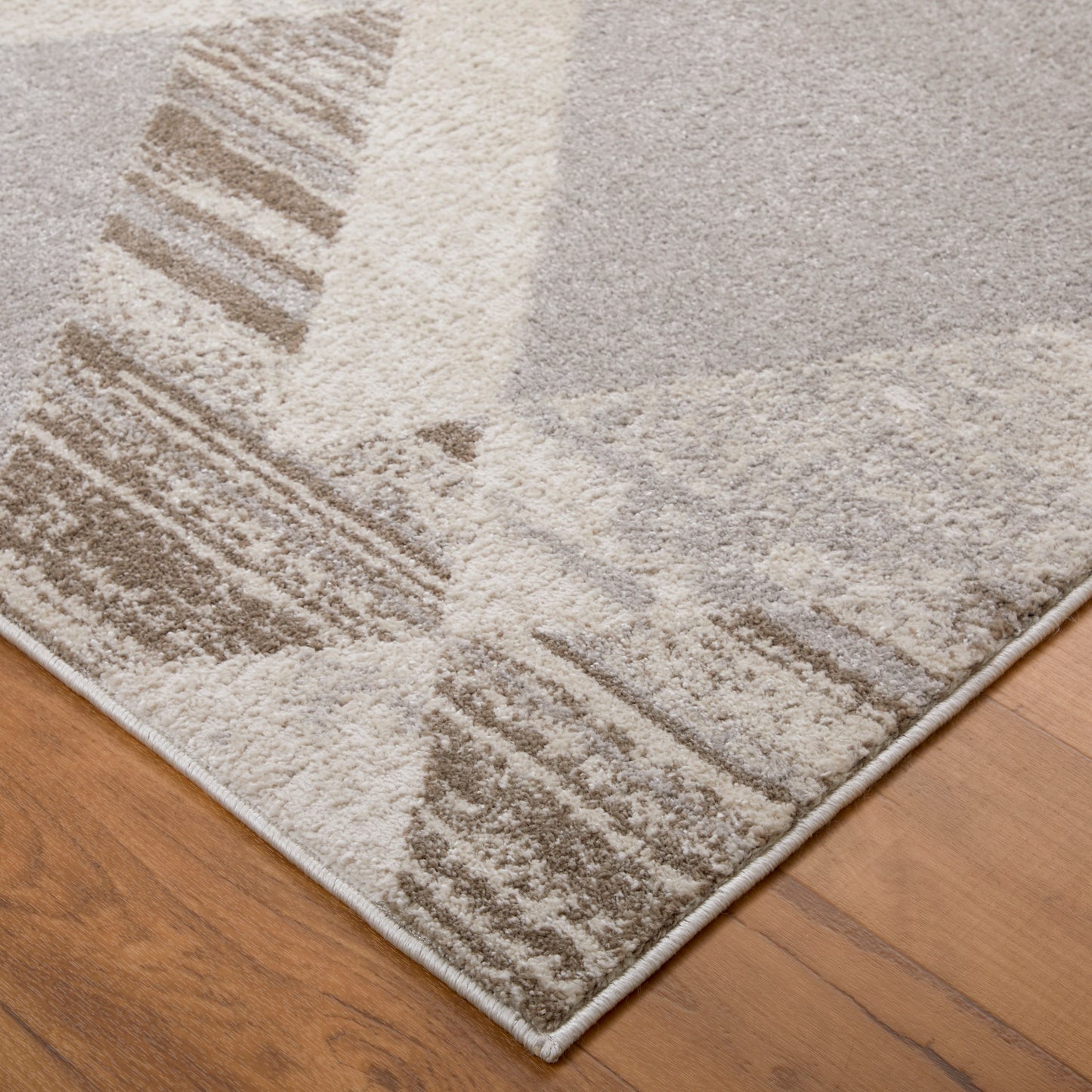 Vancouver Modern Geometric, Tan/Brown/Ivory