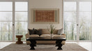 Switch Wallace Modern Ikat, White/Brown 3 image