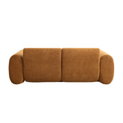 Round Arm Cloud Curved 3 Seater Modern Upholstered Boucle Sofa,Nomad