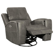 Boyce Charcoal 3-piece Triple Power Reclining Sofa Set