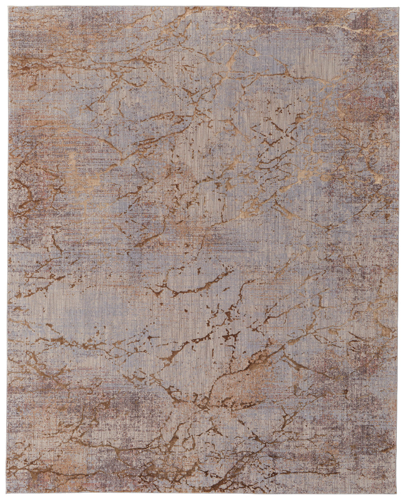 Pryor Modern Abstract, Brown/Taupe/Tan
