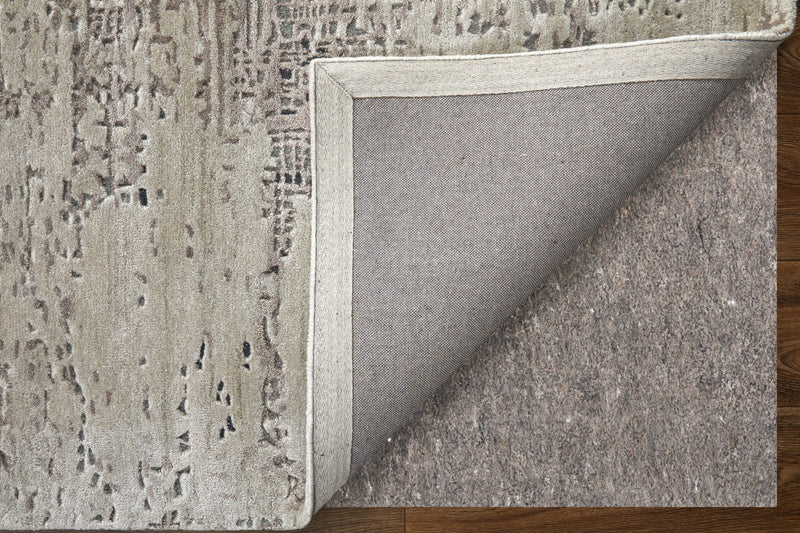 Zarah Modern Abstract, Brown/Tan/Black