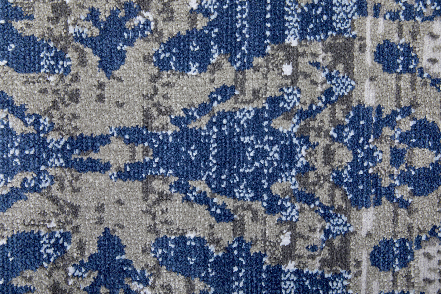 Gaspar Modern Damask, Blue/Gray/Taupe