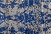 Gaspar Modern Damask, Blue/Gray/Taupe